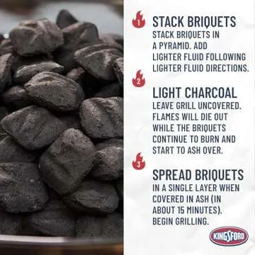 Kingsford Original Charcoal Briquettes - 16 lbs of BBQ Flavor