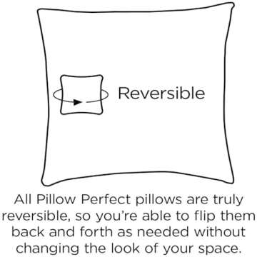 Pillow Perfect Indoor/Outdoor Wicker Seat Cushions - 2 Count