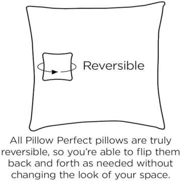 Pillow Perfect Indoor/Outdoor Wicker Seat Cushions - 2 Count