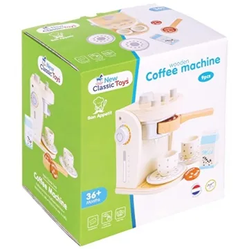 New Classic Toys Coffee Maker - Imaginative Play for Kids