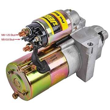 JEGS 10016 OE-Style Mini Starter Small Block/Big Block Chevy 168 Tooth Staggered