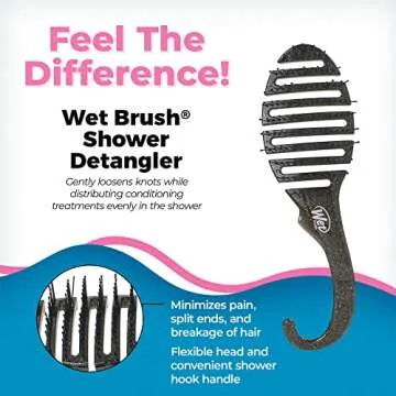 Wet Brush Original Detangler and Shower Detangler Duo