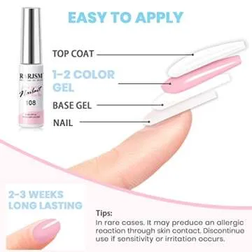 RARJSM Nail Art Gel Liner Painting Polish Set,12 Pastel Colors Spring Summer Collection,Painted Gel Nail Polish Set Build in Thin Brush Soak Off Curing Requires Salon DIY Nail Design Line Art Gel 8ML