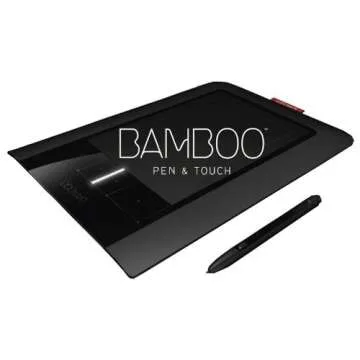 Wacom Bamboo Pen/Touch Small Tablet - Easy-to-Use Digital Drawing Tablet