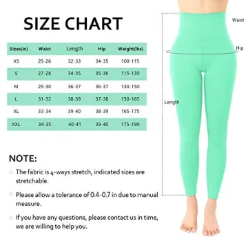 KDG High Waist Yoga Pants with Tummy Control | Women’s Leggings