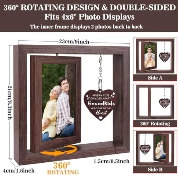 Grandma Picture Frame 4x6 - Ideal Birthday Gift