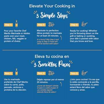 Chef Merito® Birria Marinade | Authentic Mexican Flavor | 14-15 Uses | Add Water or Broth | Mild Heat | Perfect for Birria Tacos & Stews | Made in USA | Trusted Since 1985 |