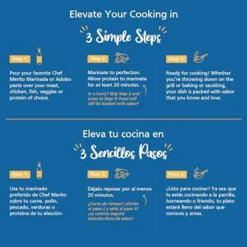 Chef Merito® Birria Marinade | Authentic Mexican Flavor | 14-15 Uses | Add Water or Broth | Mild Heat | Perfect for Birria Tacos & Stews | Made in USA | Trusted Since 1985 |