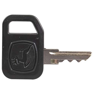 John Deere AM131841 Ignition Key with Comfort Grip for Tractors and Mowers