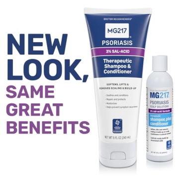 MG217 Psoriasis Scalp Shampoo and Conditioner Combo