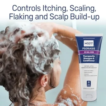 MG217 Psoriasis Scalp Shampoo and Conditioner Combo