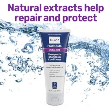 MG217 Psoriasis Scalp Shampoo and Conditioner Combo