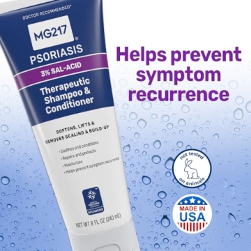 MG217 Psoriasis Scalp Shampoo and Conditioner Combo