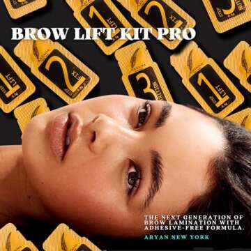 ARYANA NEW YORK Eyebrow Lamination Kit Professional | At Home DIY and Salon Use brow lamination kit ...