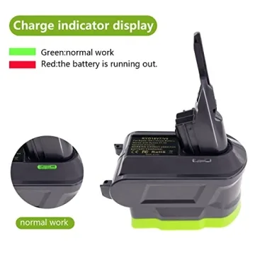 URUN Ryobi Adapter for Dyson V7/V8 Vacuum Battery