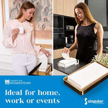 Luxurious Disposable Hand Towels - AMERICAN HOMESTEAD