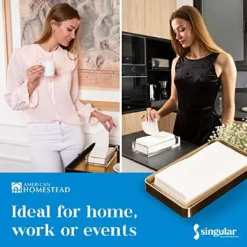 Luxurious Disposable Hand Towels - AMERICAN HOMESTEAD