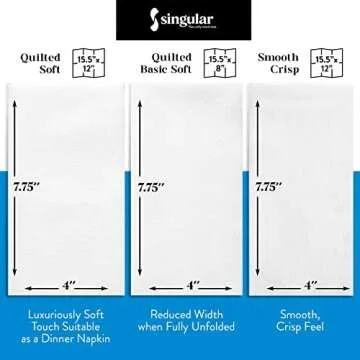 Luxurious Disposable Hand Towels - AMERICAN HOMESTEAD