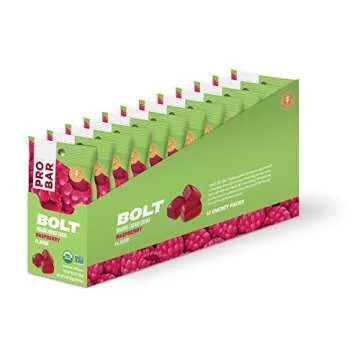 Delicious PROBAR Bolt Organic Energy Chews - Raspberry Flavor