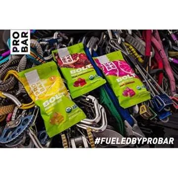 Delicious PROBAR Bolt Organic Energy Chews - Raspberry Flavor