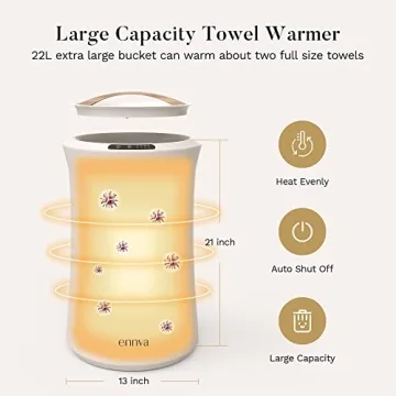 ENNVA 22L Luxury Towel Warmer Fast Heating Spa Experience