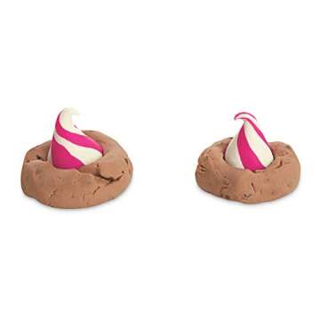 Play-Doh Kitchen Creations Milk and Cookies Set with 6 Non-Toxic Colors Including Play-Doh Confetti