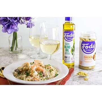 Fody Foods Chicken Soup Base | Natural Flavor | Low FODMAP Certified | Gut Friendly No Onions or Garlic | IBS Friendly Kitchen Staple | Gluten Free Lactose Free | 10.6 Ounce