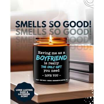 Girlfriend Candle, Funny Gift for Girlfriend from Boyfriend, Best Gifts for Girlfriend Birthday Gifts, Anniversary & Birthday Gifts for Girlfriend Gift Ideas, Best Birthday Gift for Girlfriend Gifts