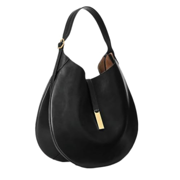 Casual Tote Bag Large Size Underarm Bag Soft Bucket Bag with Adjustable Strap