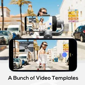 ZHIYUN Smooth 5 Combo Gimbal Stabilizer for Smartphone,3-Axis Phone Video Stabilizer for iPhone 13 Pro Max Mini 12 11 XS X XR 8 7 Plus and Android Cell Phone