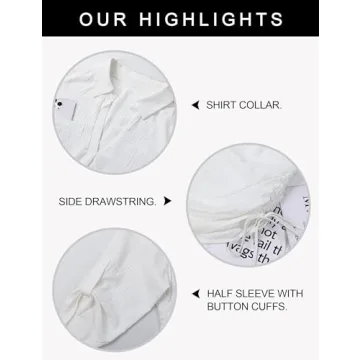 Stylish Blooming Jelly Women's Swim Cover Up in White