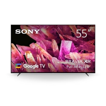Sony 55 Inch 4K Ultra HD TV X90K Series: BRAVIA XR Full Array LED Smart Google TV with Dolby Vision ...
