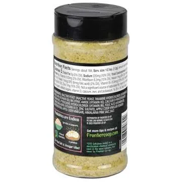 Frontier Salt & Vinegar Nutritional Yeast for Flavor Lovers