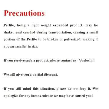 25QT Organic Perlite Horticultural Soil Amendment for Plants and Enhanced Drainage Enhanced