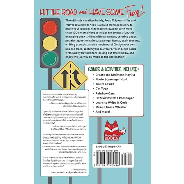 Engaging Road Trip Activity Book for Kids - Fun to Learn!