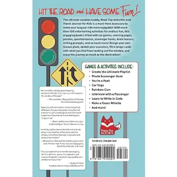 Engaging Road Trip Activity Book for Kids - Fun to Learn!