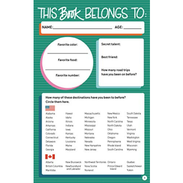 Engaging Road Trip Activity Book for Kids - Fun to Learn!