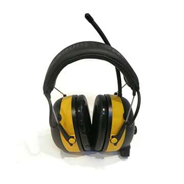 3M WorkTunes 24 dB Professional Hearing Protectors - Black/Yellow
