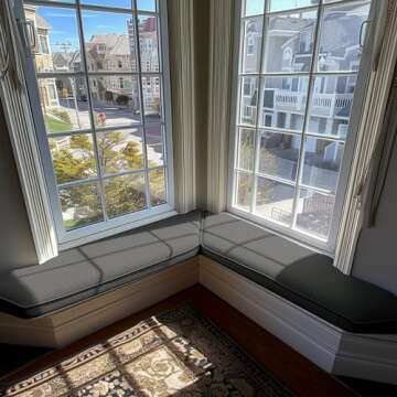 ROFIELTY Custom Bench Cushion, Durable Indoor/Outdoor Bench Seat Cushion, 70+ Colors to Choose from, Patio Furniture Bench Cushion, Multiple Scenarios Can be Applied (Custom Size)