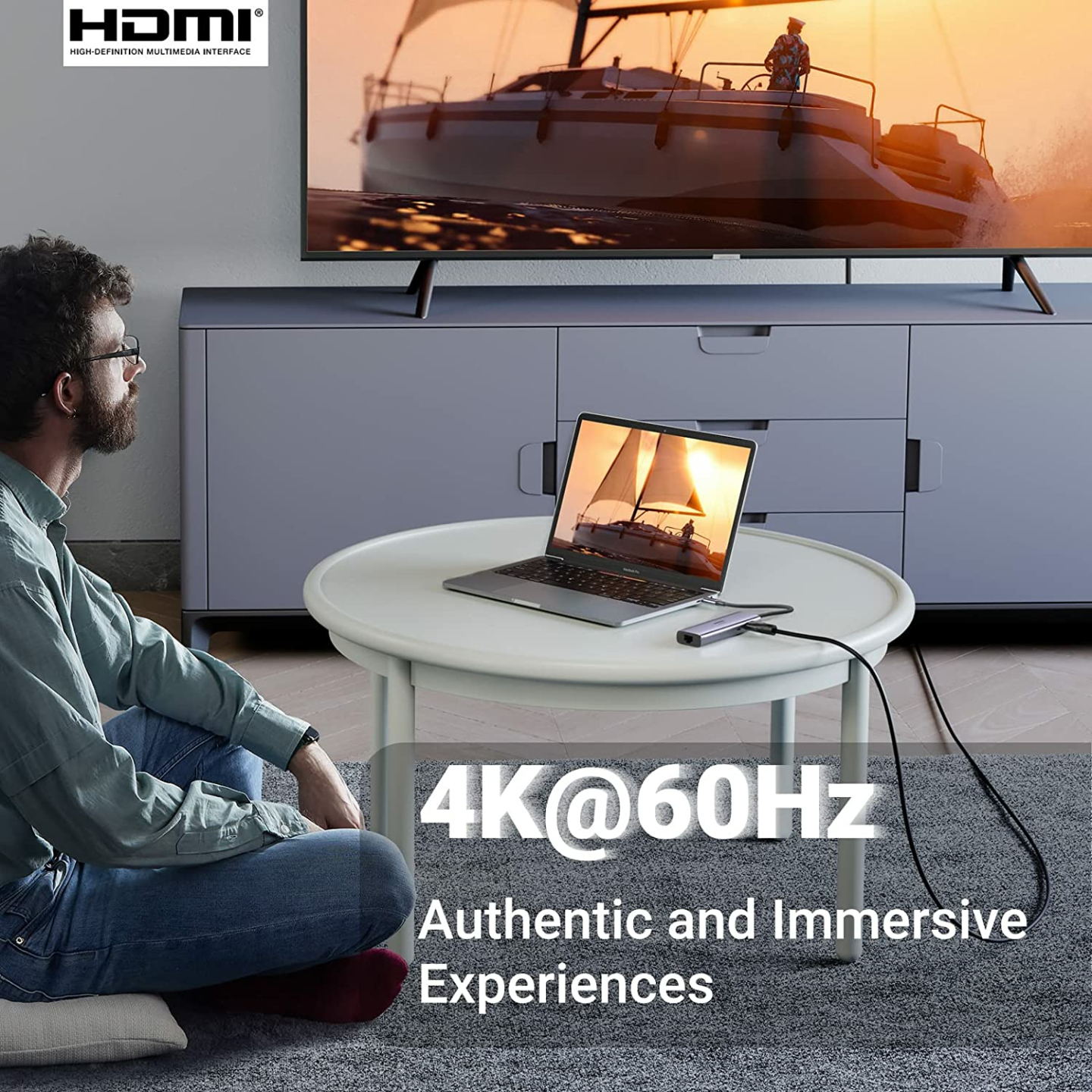 UGREEN 7-in-1 USB C Hub with 4K HDMI Output
