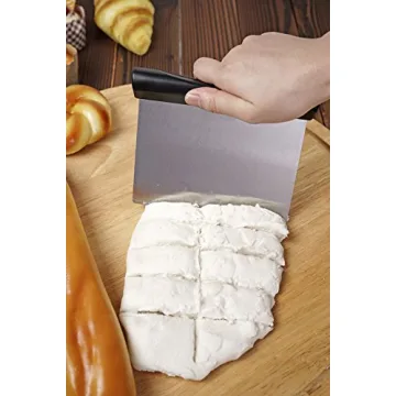 Spring Chef Bench Scraper with Bowl Pastry Scraper - Perfect for Bakers