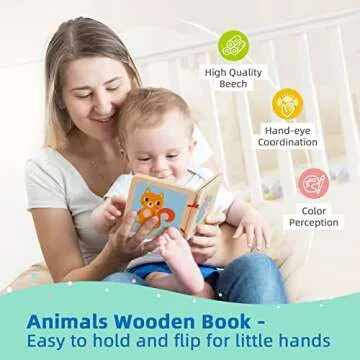 TOOKYLAND 7-in-1 Montessori Toys for 6-12 Months