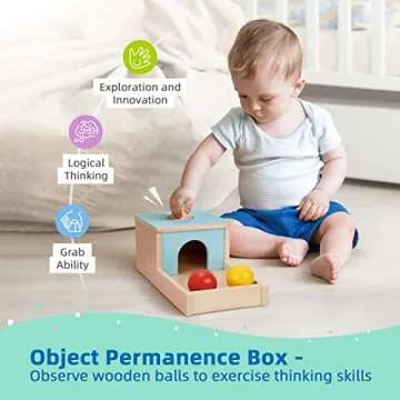 TOOKYLAND 7-in-1 Montessori Toys for 6-12 Months