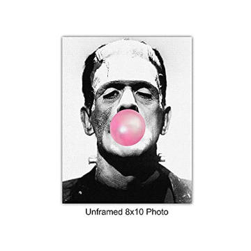 Frankenstein Scary Movie Wall Art for Unique Home Decor