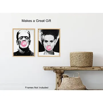Frankenstein Scary Movie Wall Art for Unique Home Decor