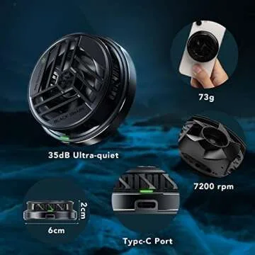 Magnetic Phone Cooler for iPhone and Android Devices