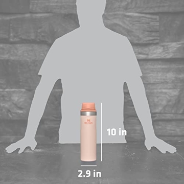 Stanley Classic Trigger Action Travel Mug 16 oz & 20 oz –Leak Proof + Packable Hot & Cold Thermos – Double Wall Vacuum Insulated Tumbler for Coffee, Tea & Drinks – BPA Free Stainless-Steel Cup