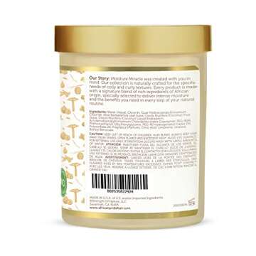 African Pride Moisture Miracle Aloe & Coconut Water Pre-Shampoo Detangler & Pre-conditioner - Helps ...