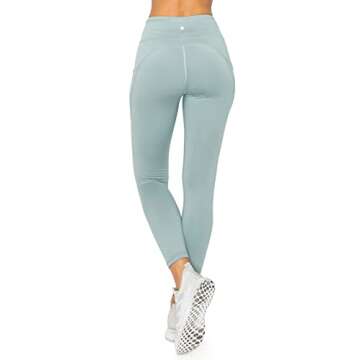 Comfortable Reflective Yoga Pants with Pockets