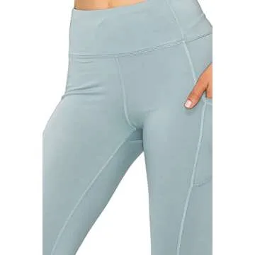 Comfortable Reflective Yoga Pants with Pockets